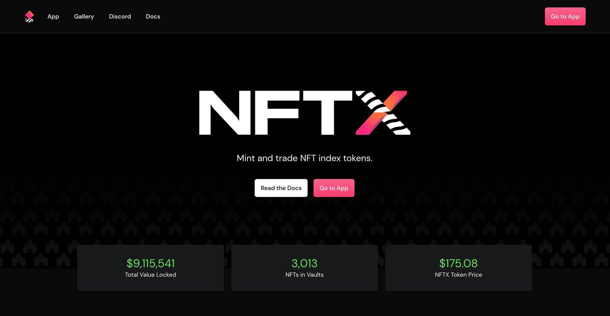 NFTX New Homepage